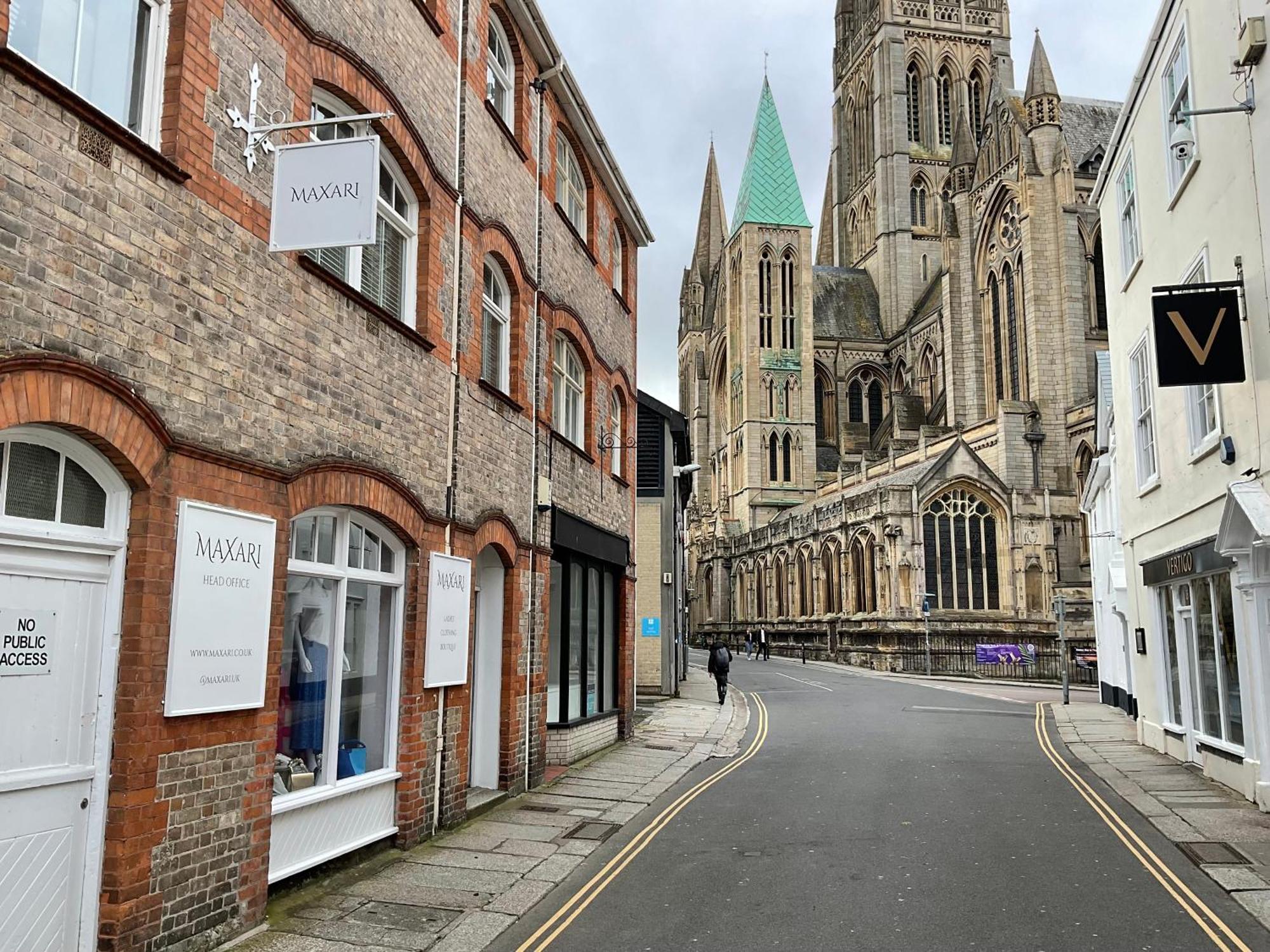 Private Double Room With Ensuite, No Breakfast, Truro City Centre المظهر الخارجي الصورة